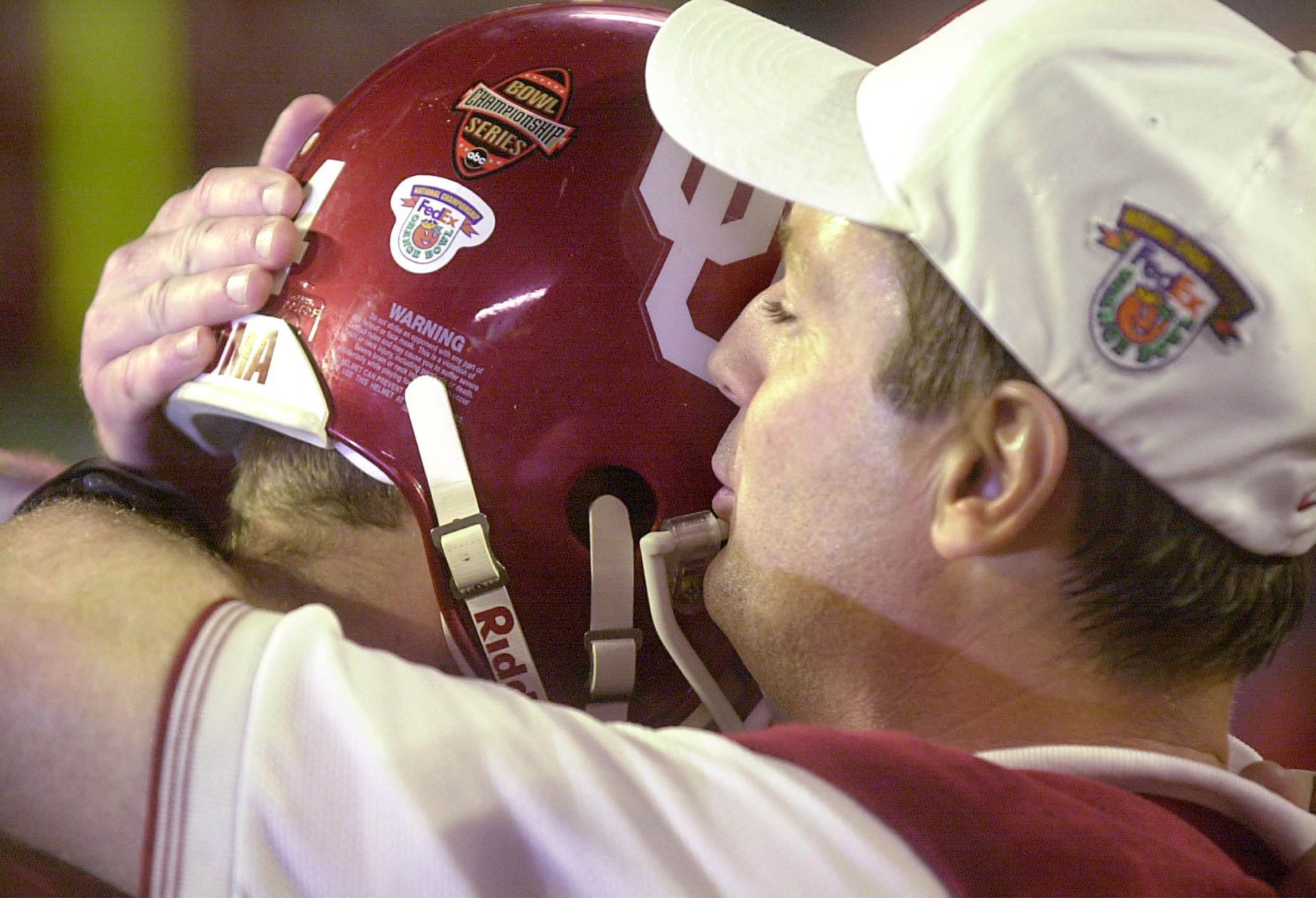 Stoops wrote about how difficult it was firing Josh Heupel, the ex-Sooners quarterback-turned-offensive coordinator.